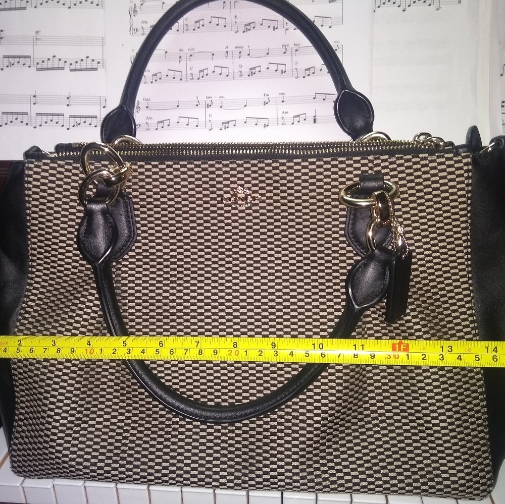 Coach Legacy large Jacquard Purse